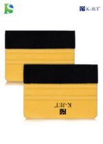 Gold Plastic Felt Edge Squeegee<br> (2 for 15 | 1 for 10)